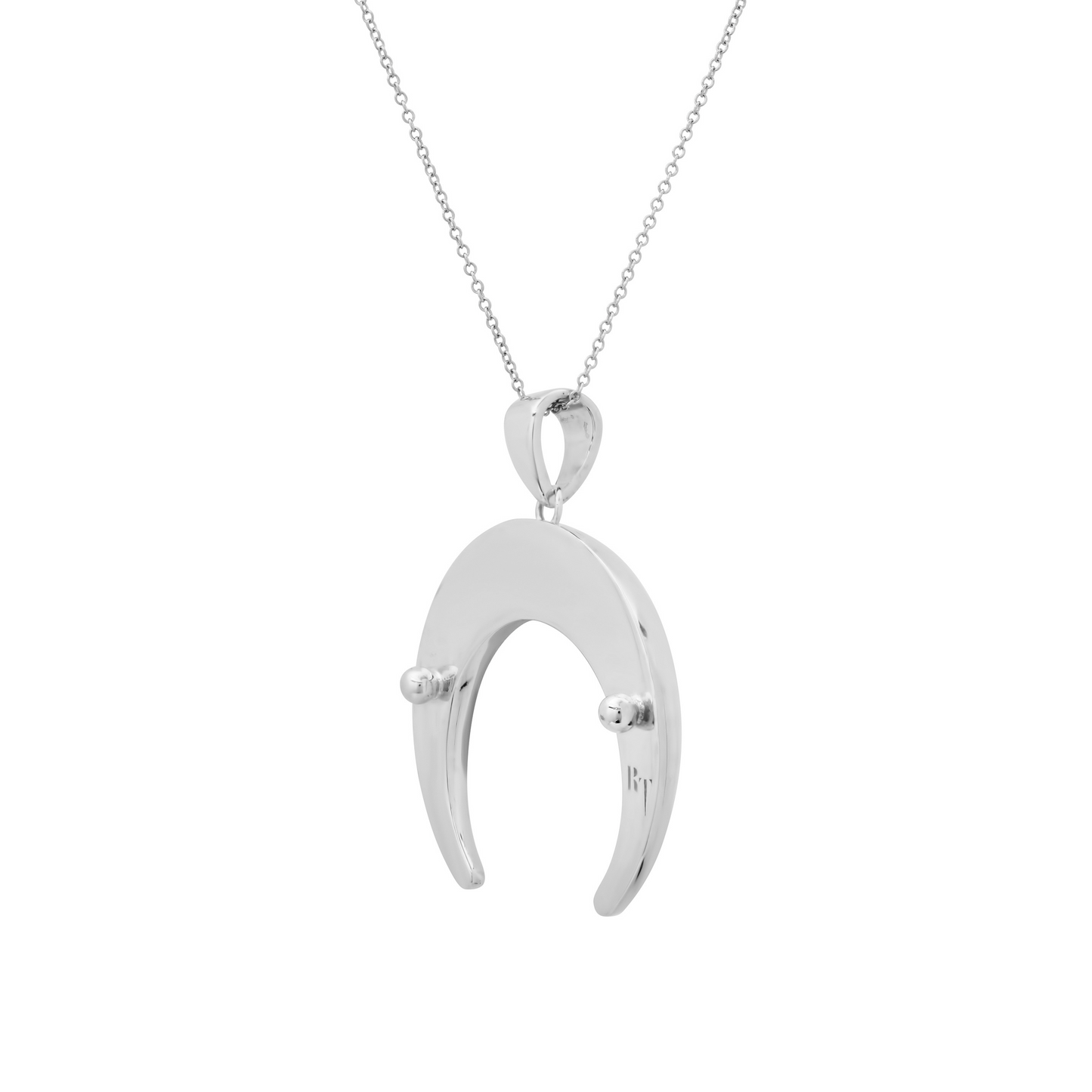 CRESCENT MOON 14k Gold Acupressure Jewelry