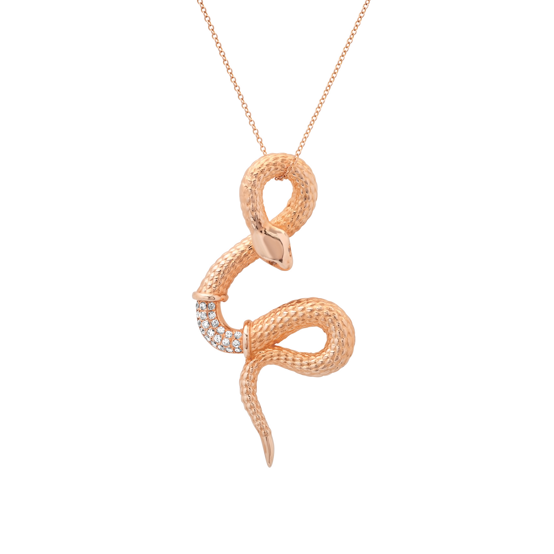 SERPENTI Diamond Acupressure Necklace