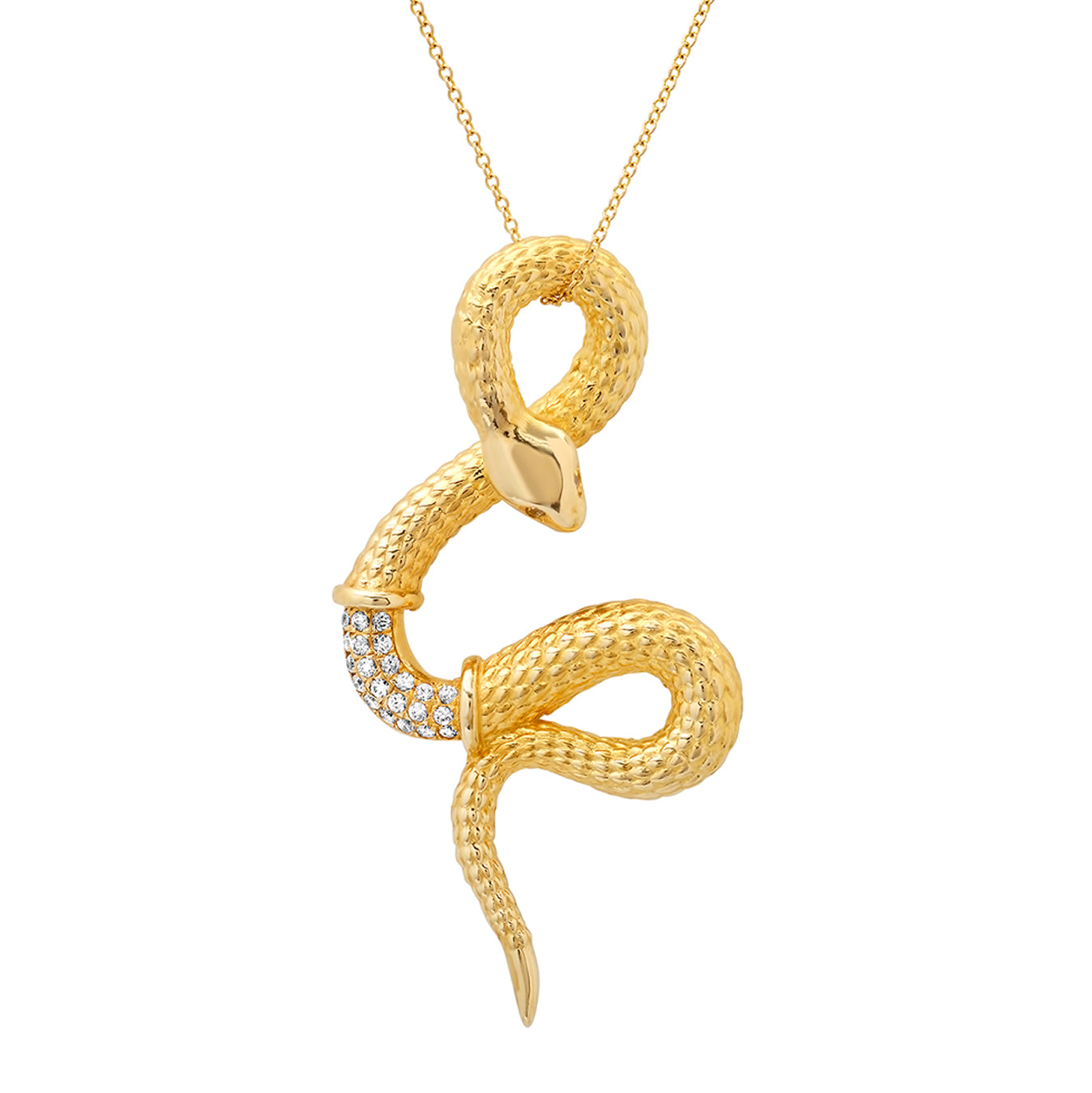 SERPENTI Diamond Acupressure Necklace