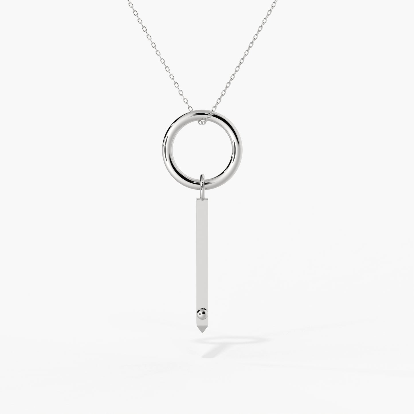ROSE THORN x Long Covid acupressure healing necklace in fine jewelry design for breath and circulation support.