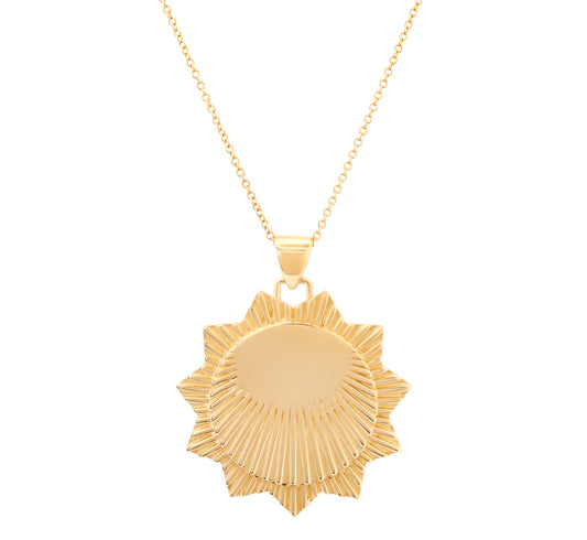 Radiant Sun 14k gold acupressure jewelry